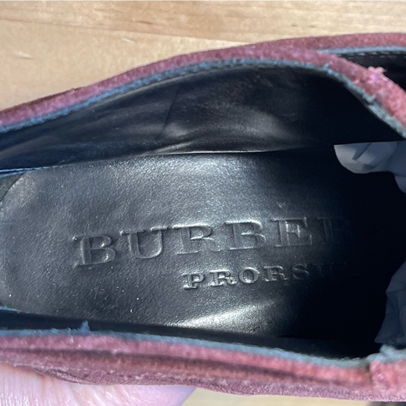 Burberry Prorsum suede embossed kiltie Ankle boots Size EU 39 - Picture 12 of 15